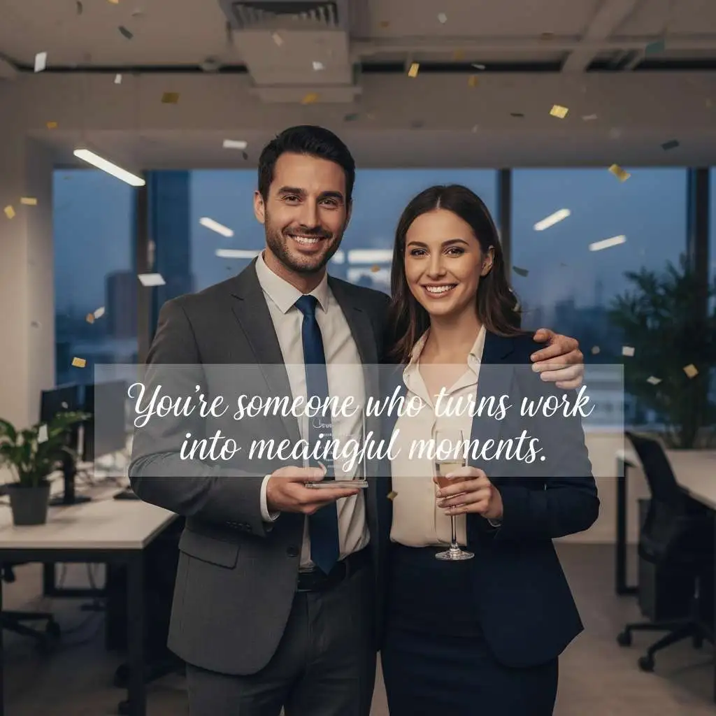 Heartfelt Coworker Anniversary Wishes