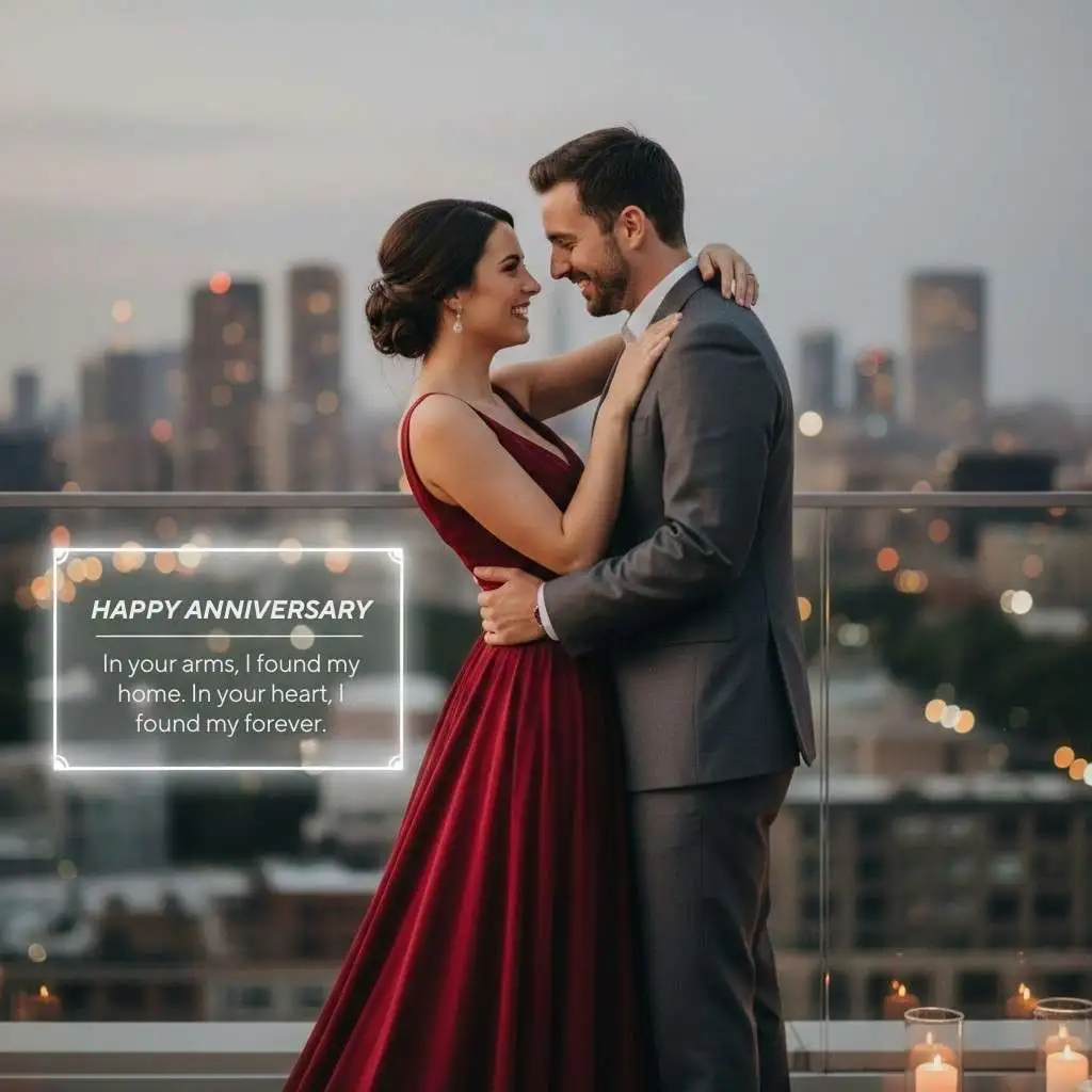 Romantic Happy Anniversary Wishes for Images