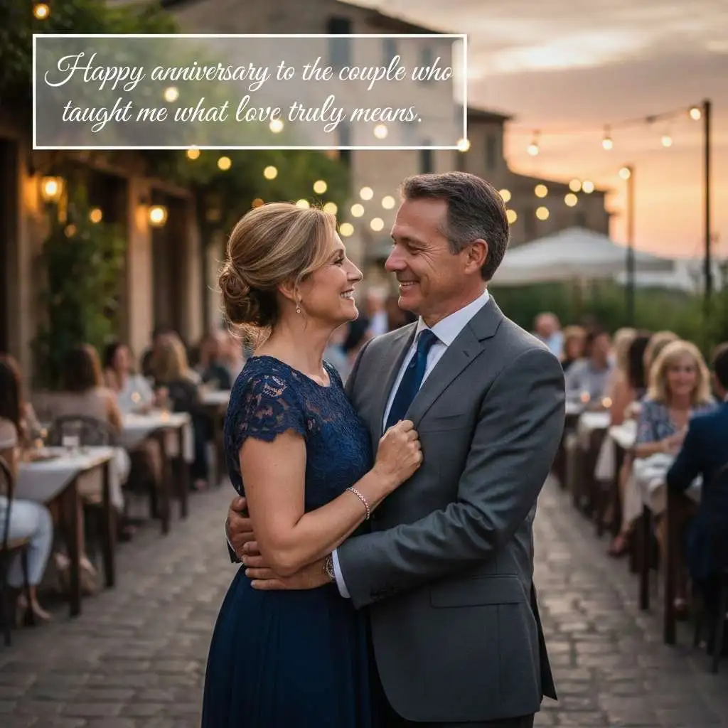Short Anniversary Wishes for Parents