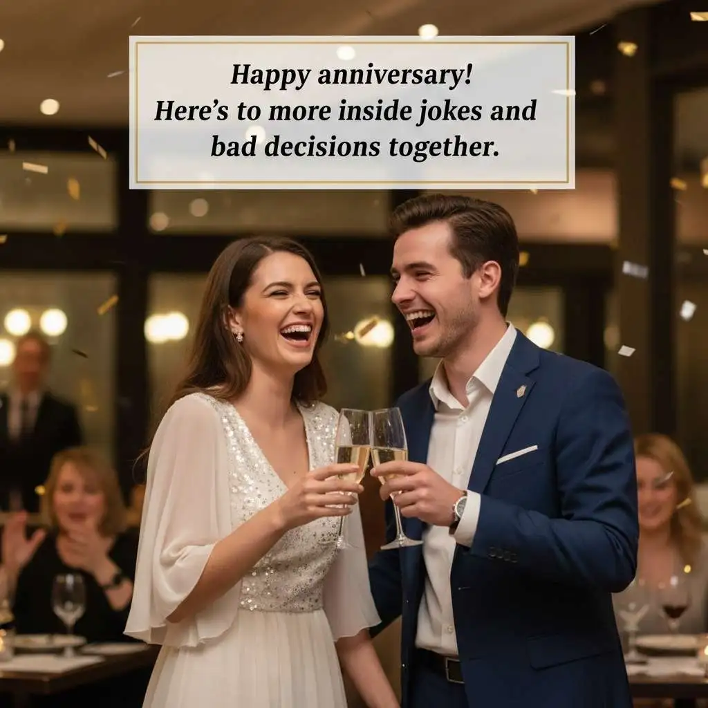 Funny 10th Wedding Anniversary Wishes