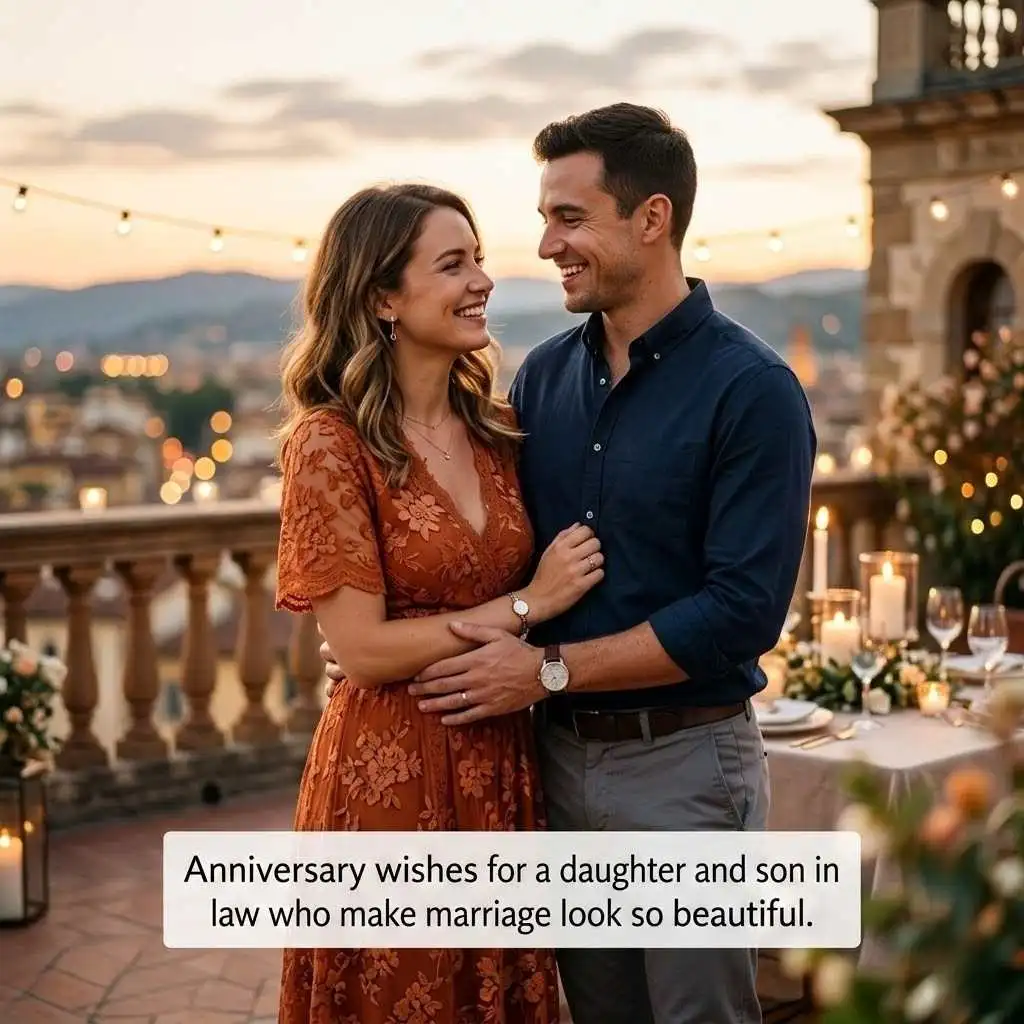 Anniversary Wishes For A Daughter And Son In Law