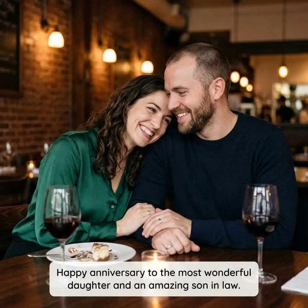 Happy Anniversary To My Daughter And Son In Law