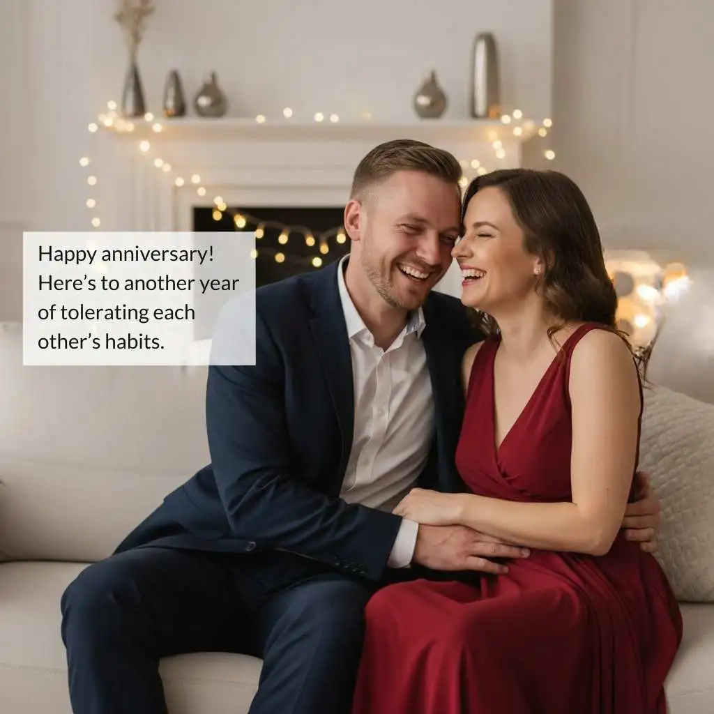 Funny Anniversary Wishes for Couple