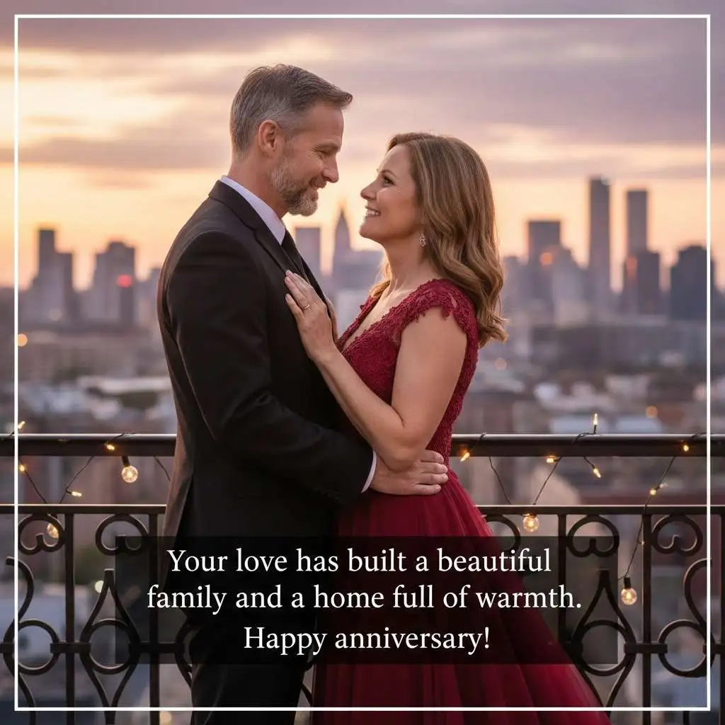 Romantic Anniversary Wishes for Parents