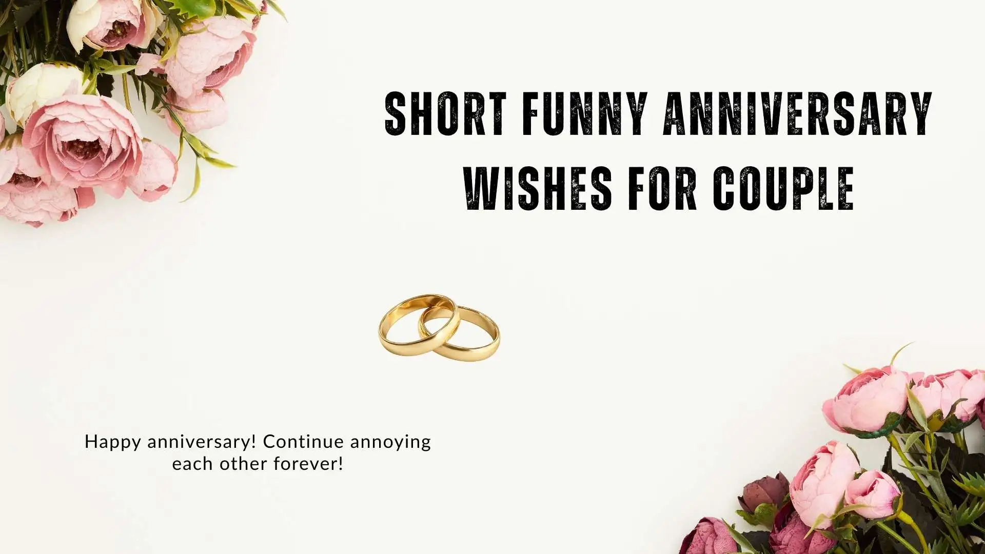 123+ Short Funny Anniversary Wishes for Couple to Share Love in 2026