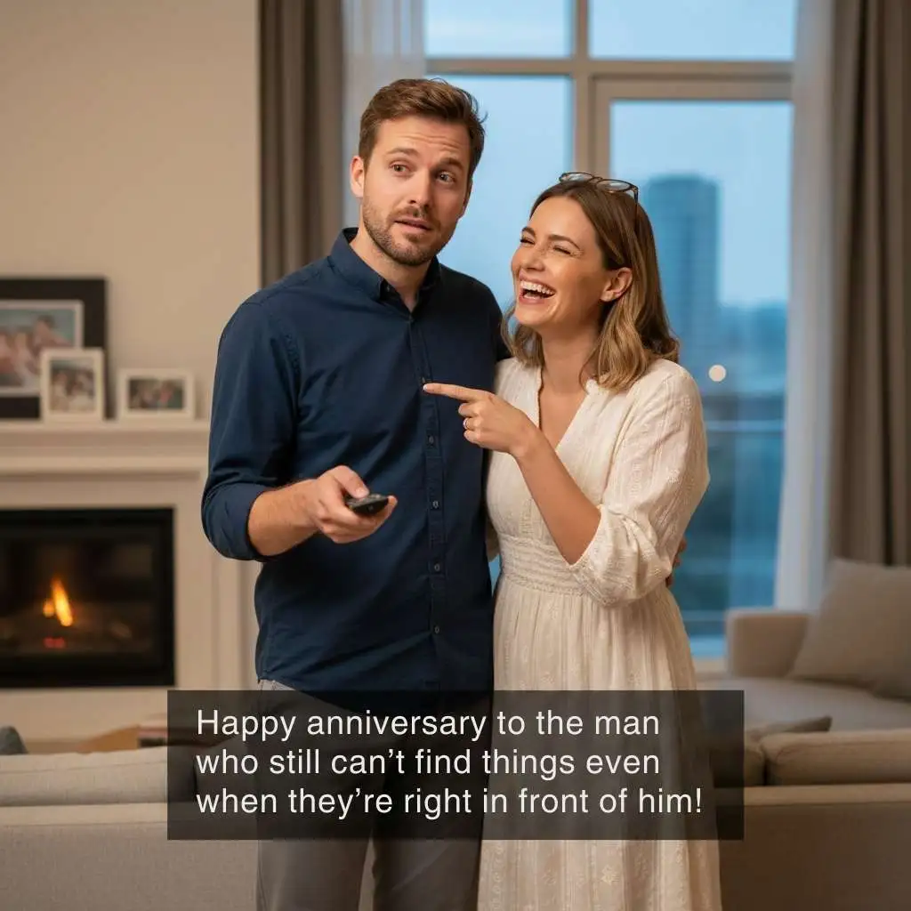 Funny Anniversary Wishes for Husband