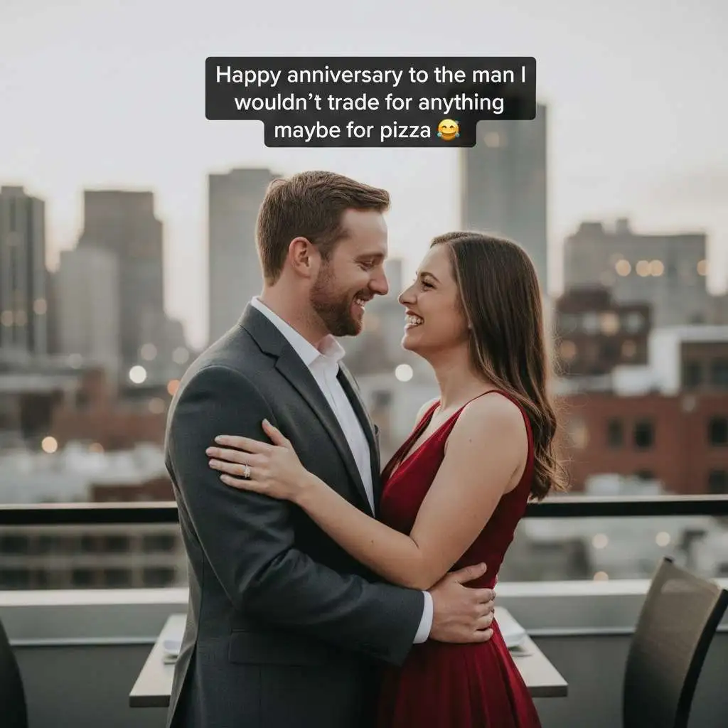Romantic Anniversary Wishes for Husband Funny