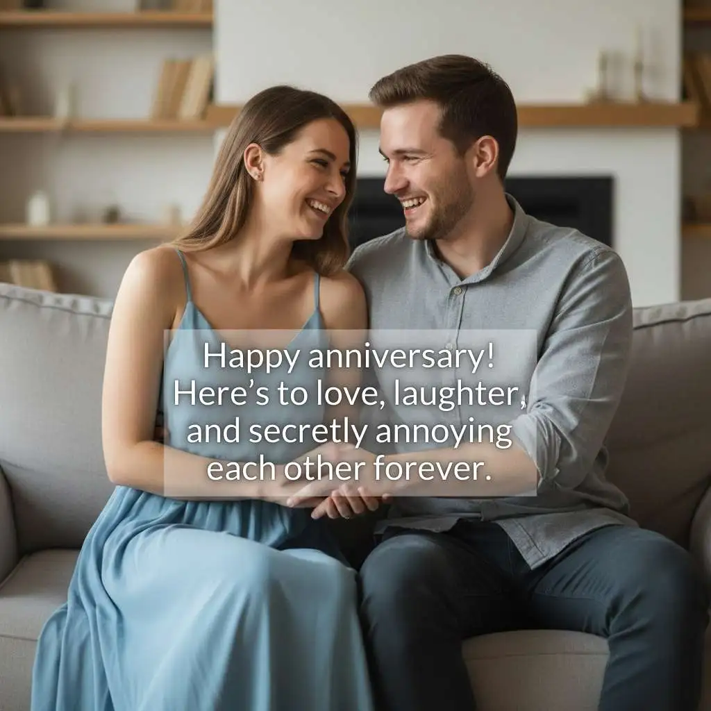 Funny Anniversary Wishes for Sister