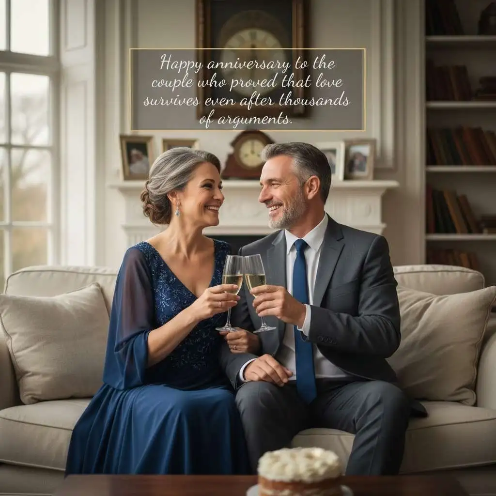 Funny 50th Anniversary Wishes for Couple