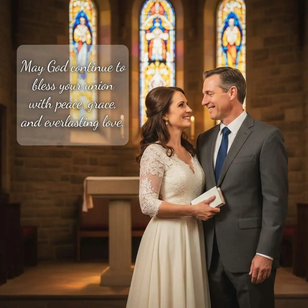 Religious 50th Anniversary Wishes for Couple