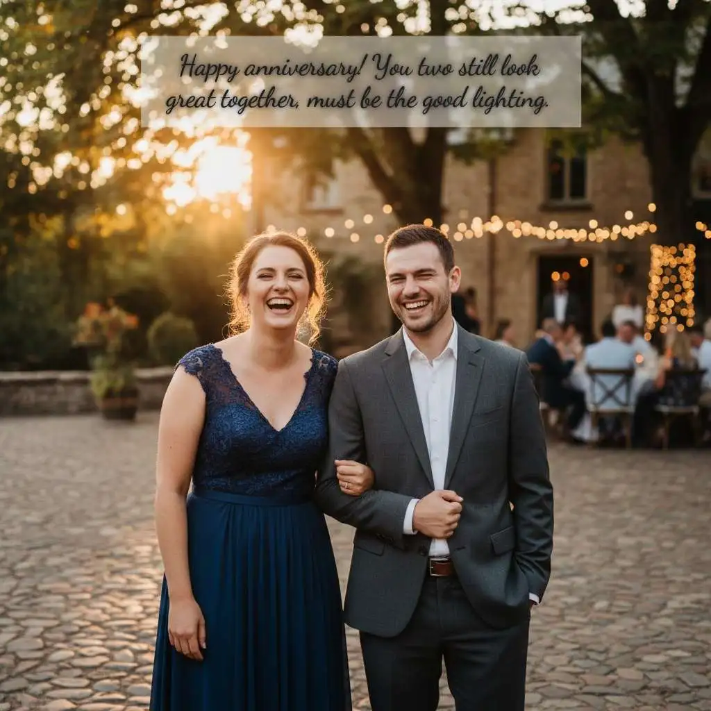 Funny Wedding Anniversary Wishes for Couples