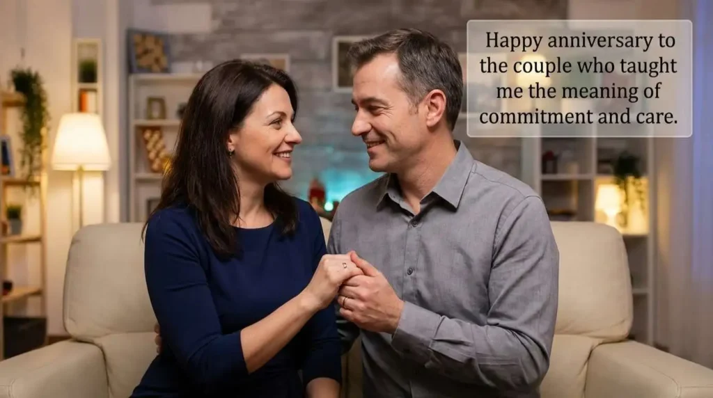 Heartfelt Anniversary Wishes for Parents from Daughter