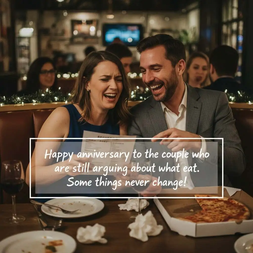 Funny Marriage Anniversary Wishes to Friend