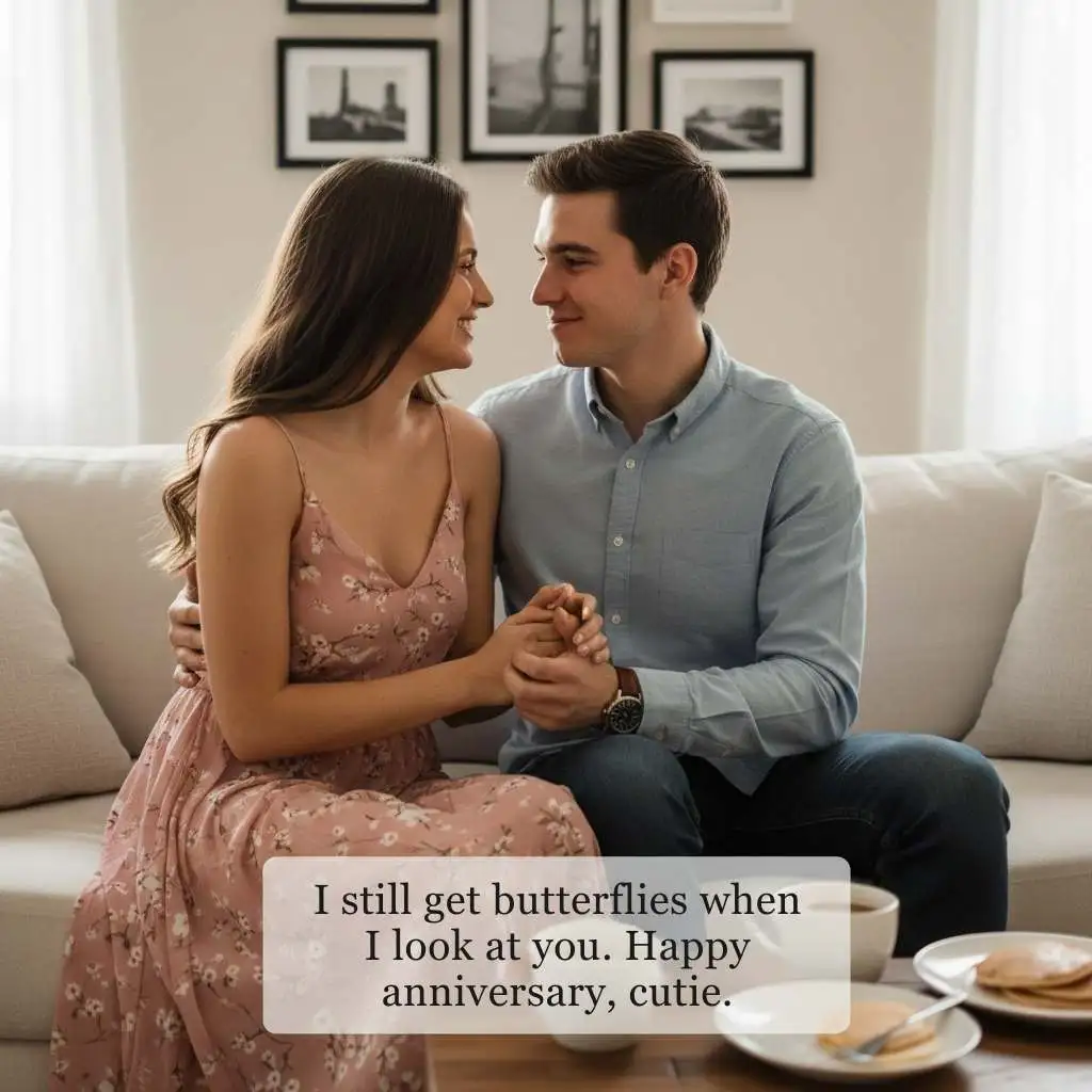 Cute Anniversary Wishes for Boyfriend