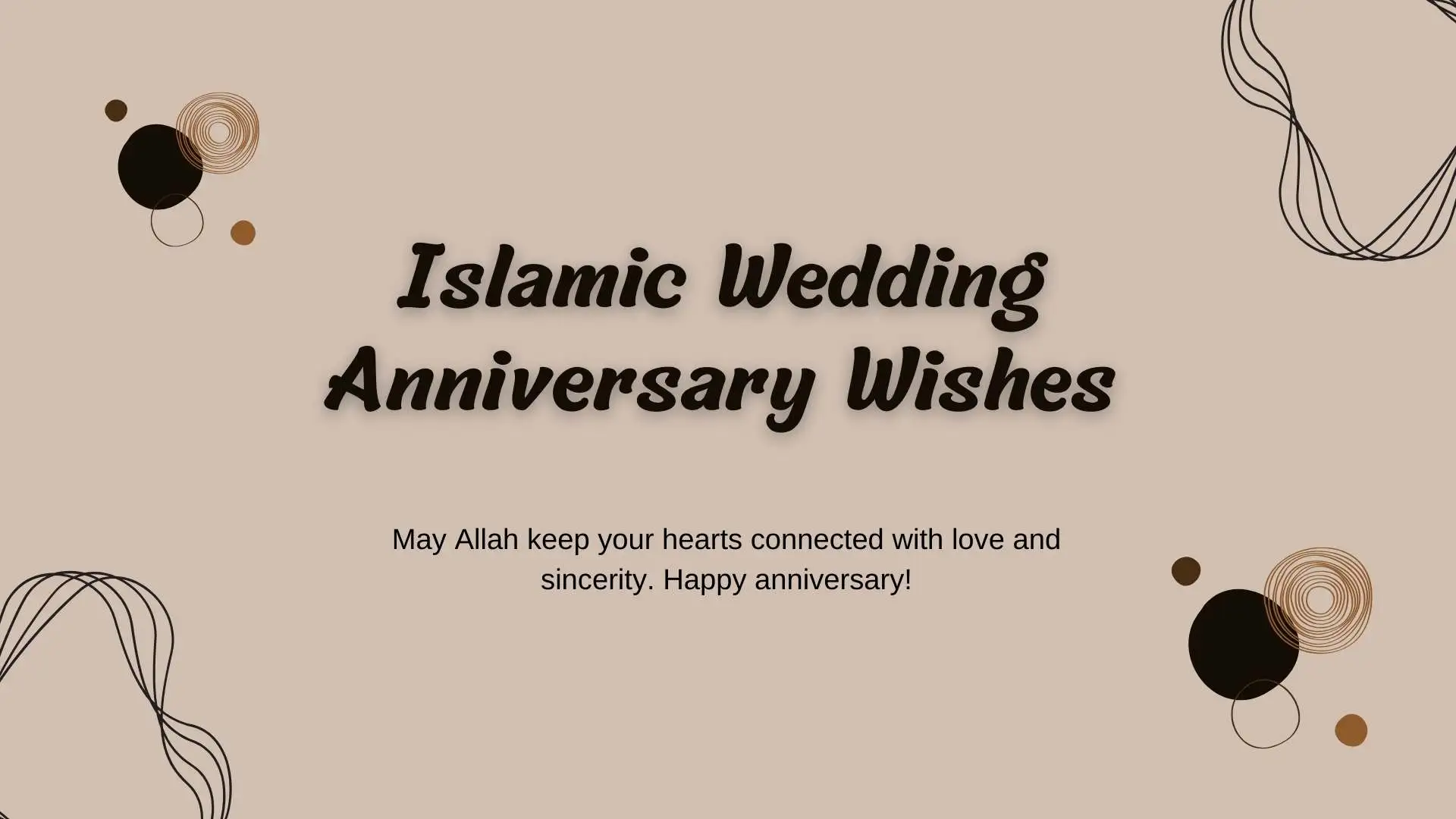 195+ Heartfelt Islamic Wedding Anniversary Wishes for Couples in 2026