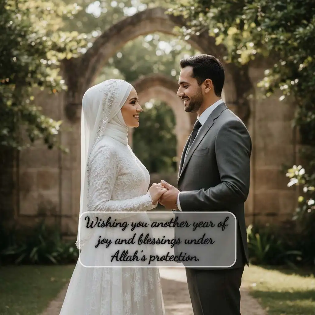 Heartfelt Islamic Wedding Anniversary Wishes