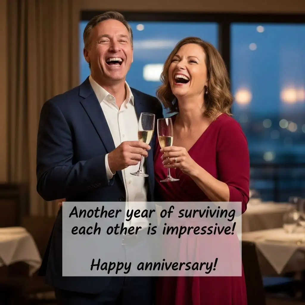 Funny Parents Anniversary Wishes