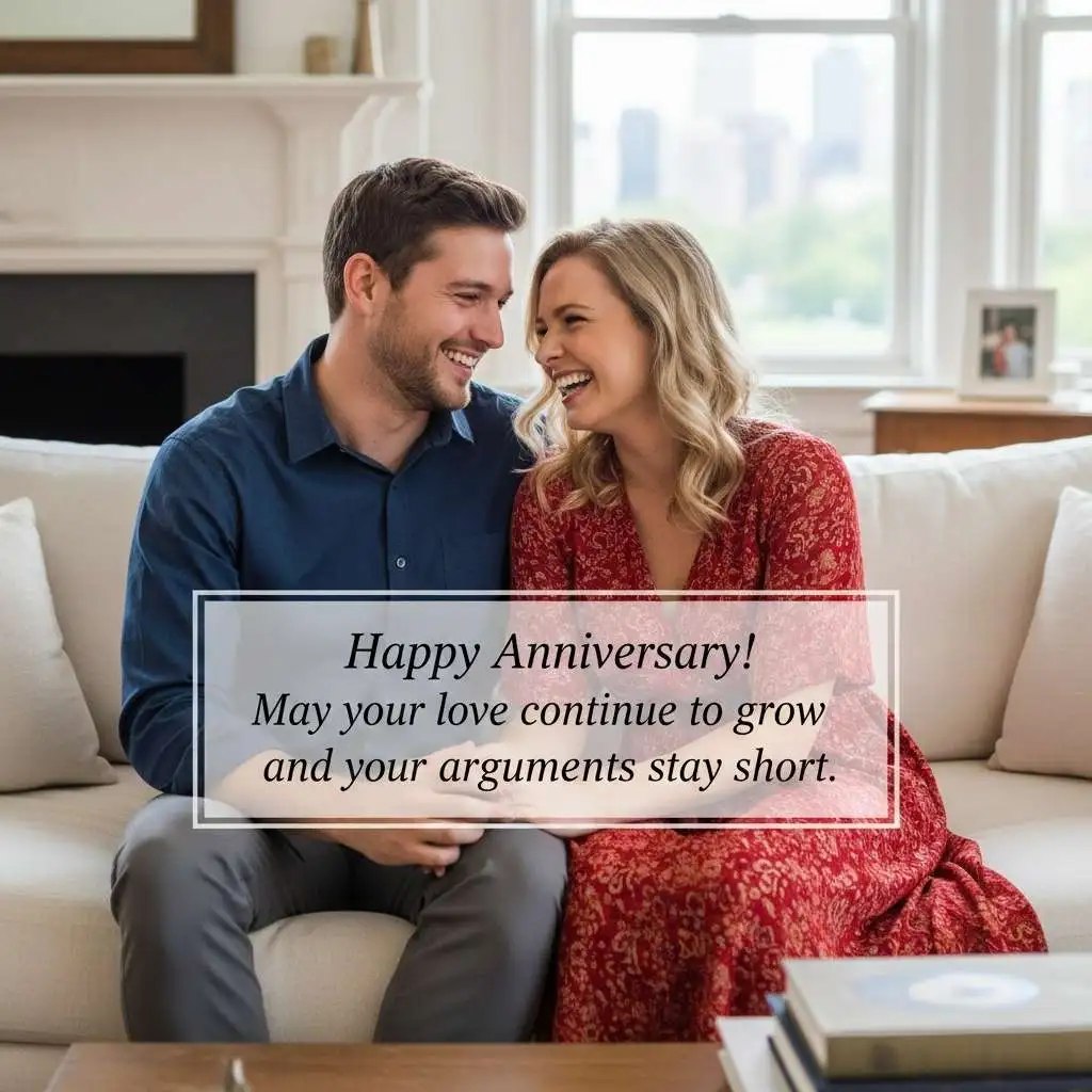Funny Anniversary Wishes for Couples