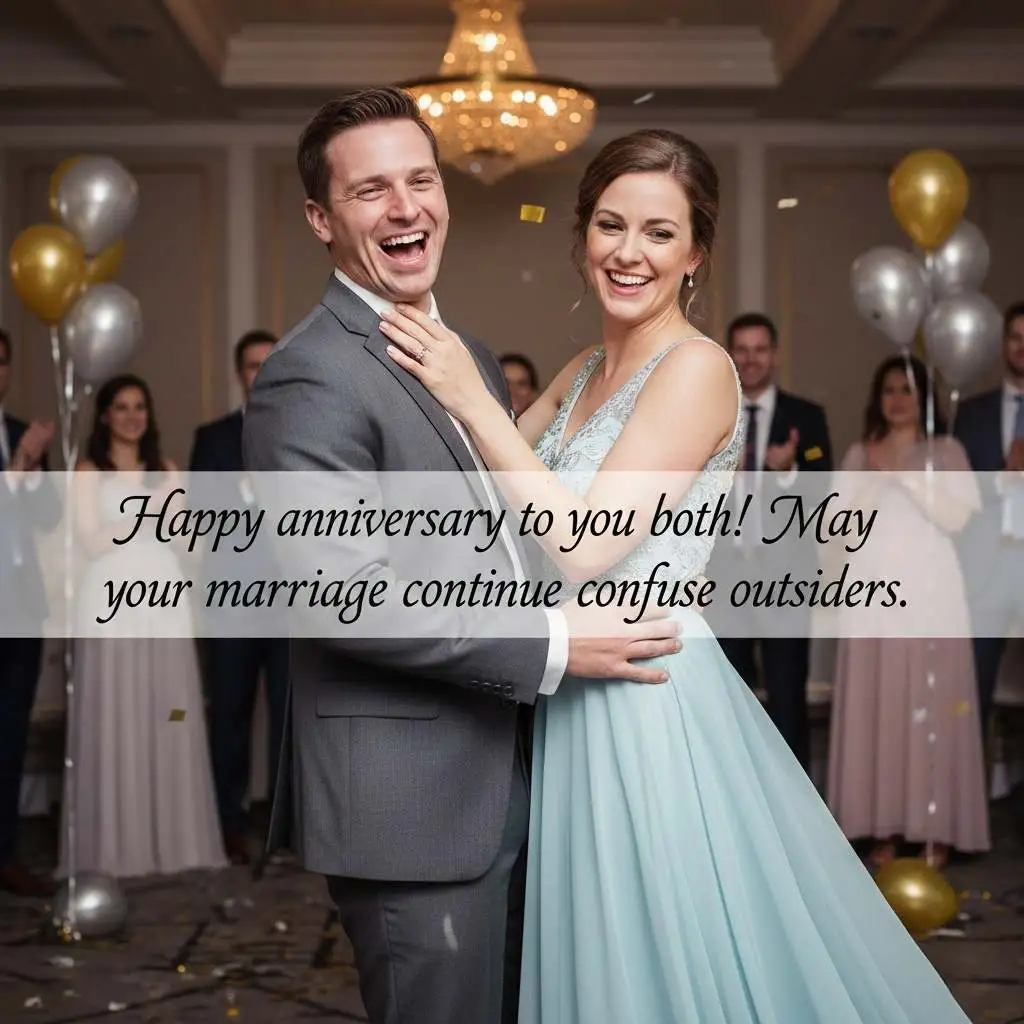 Funny Marriage Anniversary Wishes to Spouse