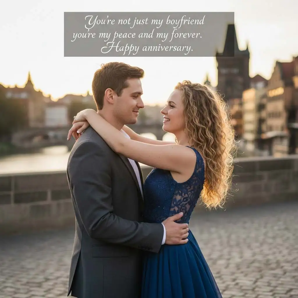 Romantic Anniversary Wishes for Boyfriend