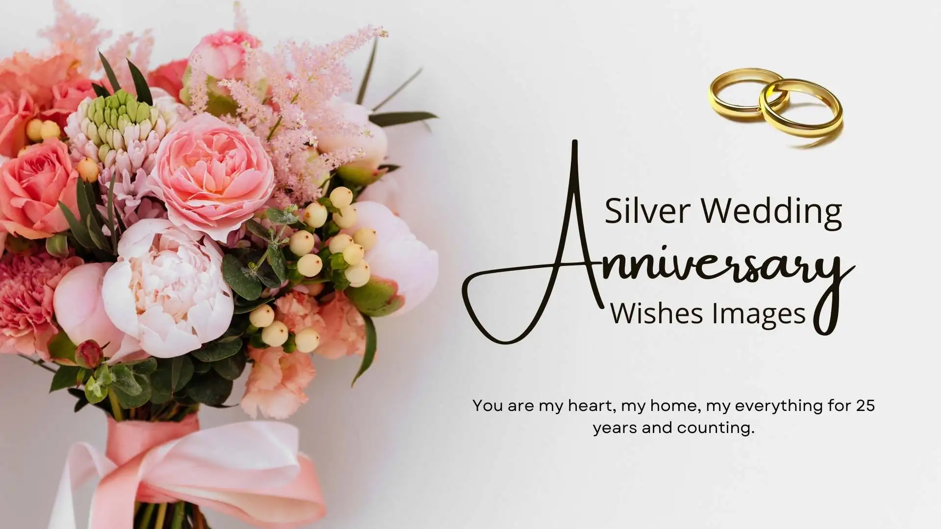 Silver Wedding Anniversary Wishes Images