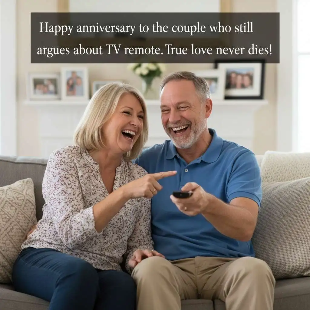 Funny Anniversary Wishes for Mom Dad