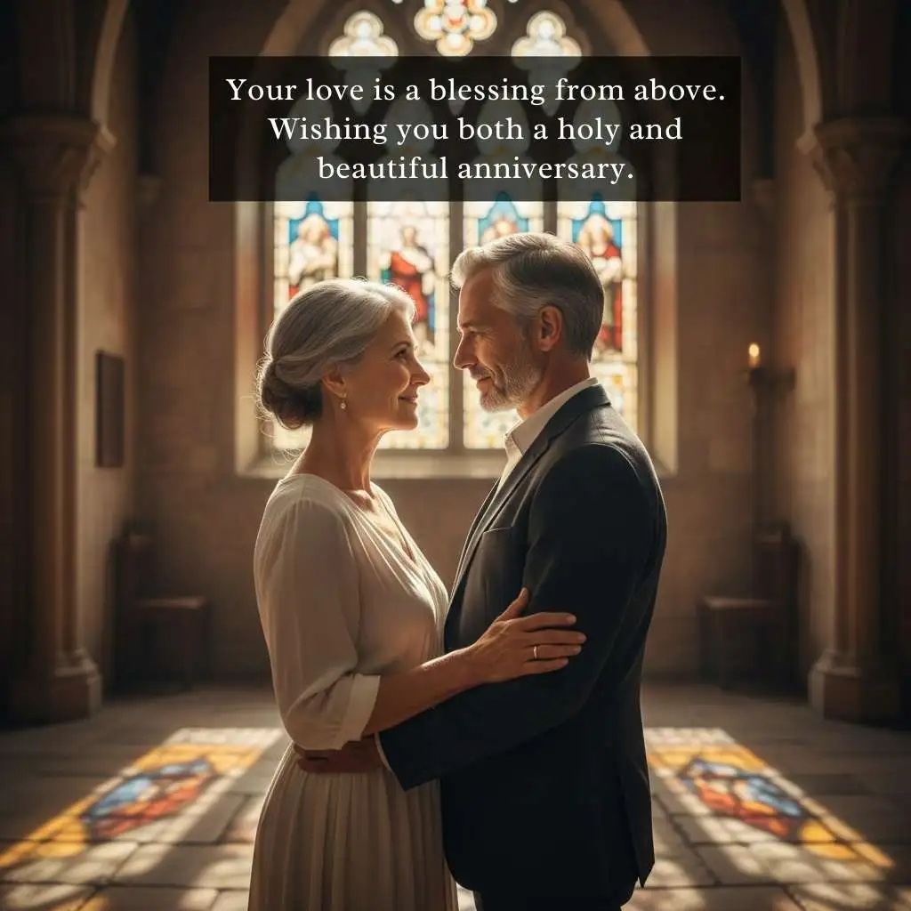 Religious Anniversary Wishes for Mom Dad