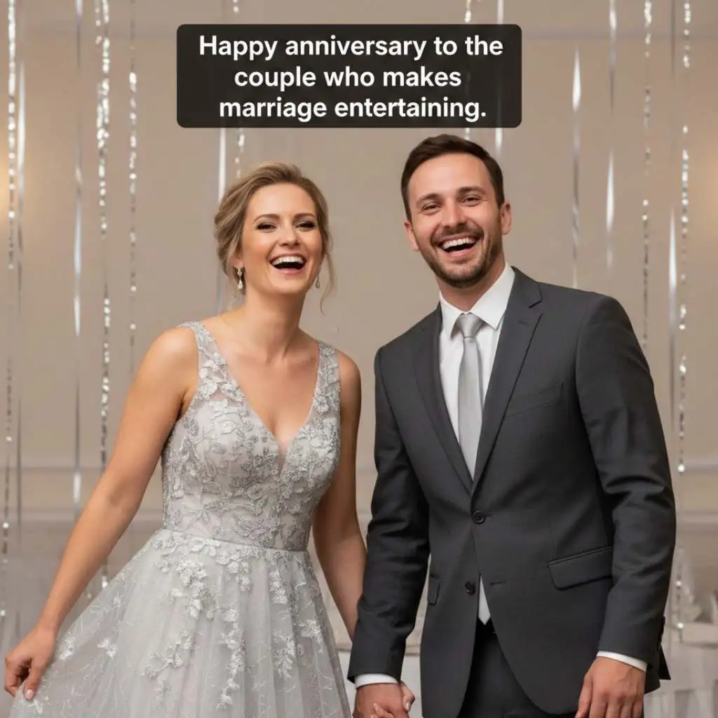 Funny Silver Wedding Anniversary Wishes Images