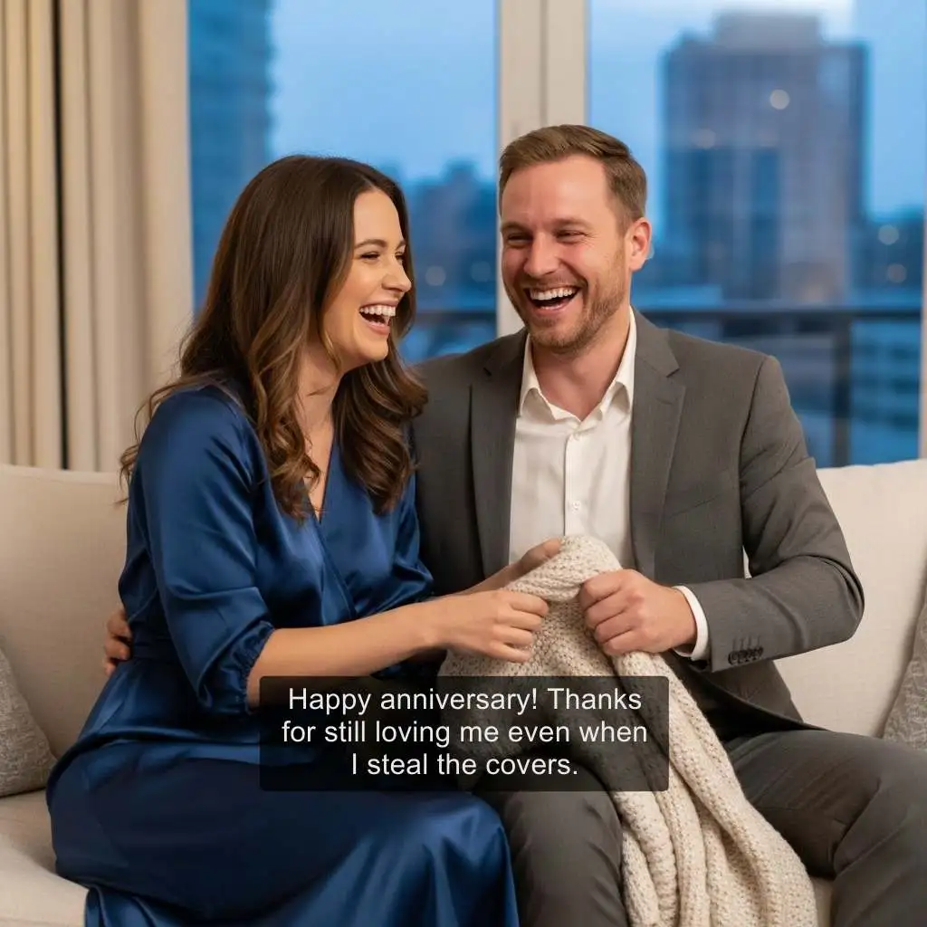 Funny Anniversary Wishes to Husband