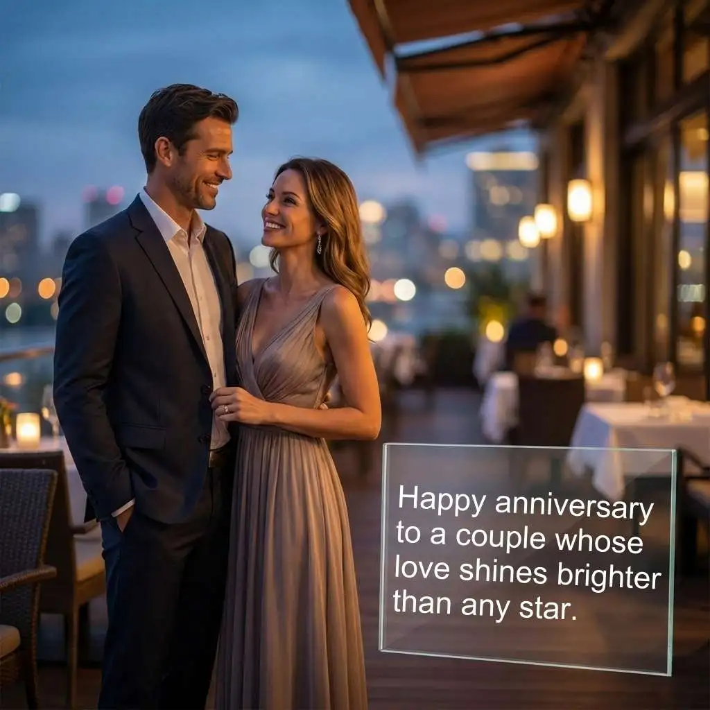 Romantic Special Couple Anniversary Wishes