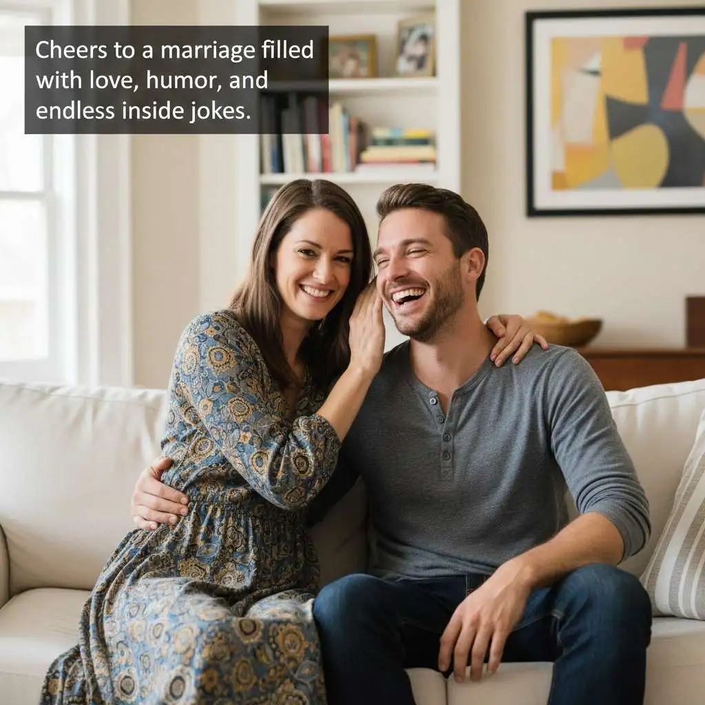 Funny Anniversary Wishes for Daughter and Son in Law