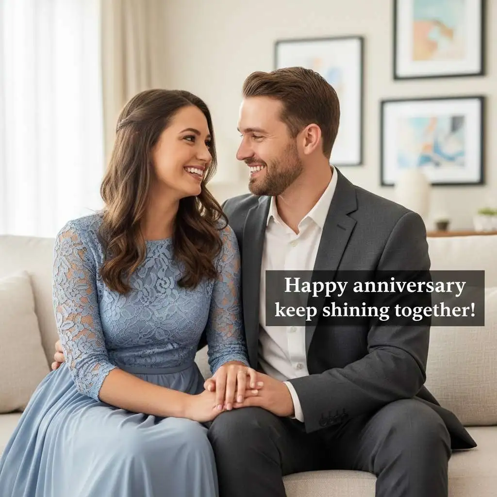 Short Anniversary Wishes for Daughter and Son in Law