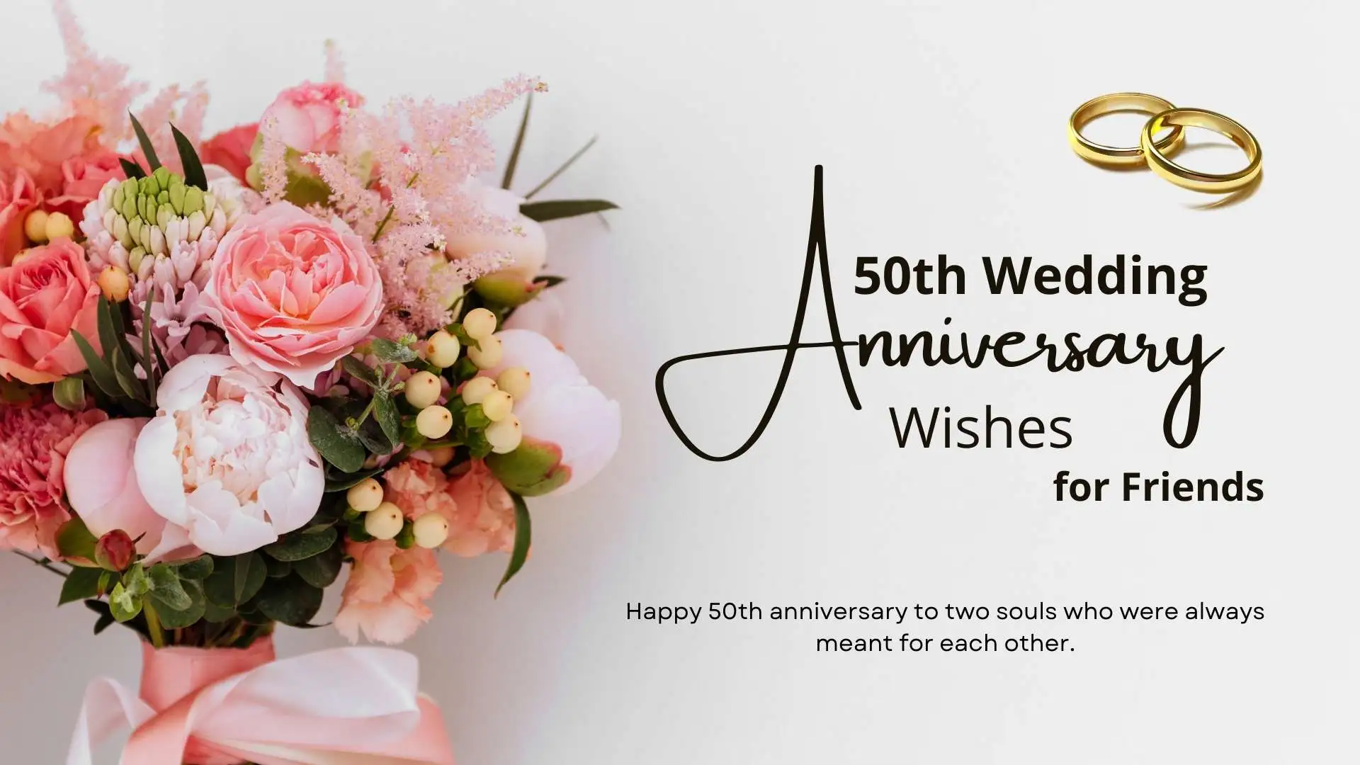 151+ Best 50th Wedding Anniversary Wishes for Friends and Loved Ones in 2025