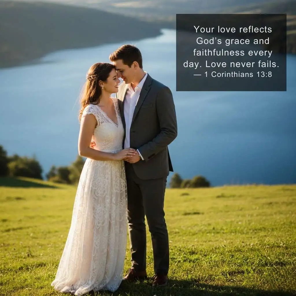 Christian Wedding Anniversary Wishes With Bible Verses for Couple