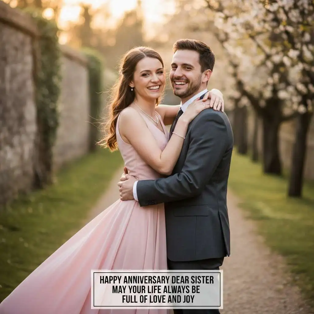 Anniversary Wishes To Sister