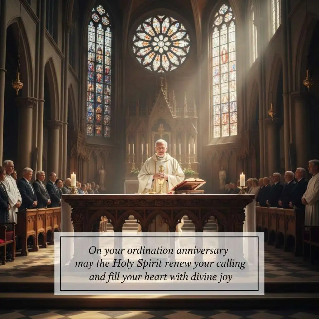 Catholic Priest Ordination Anniversary Wishes