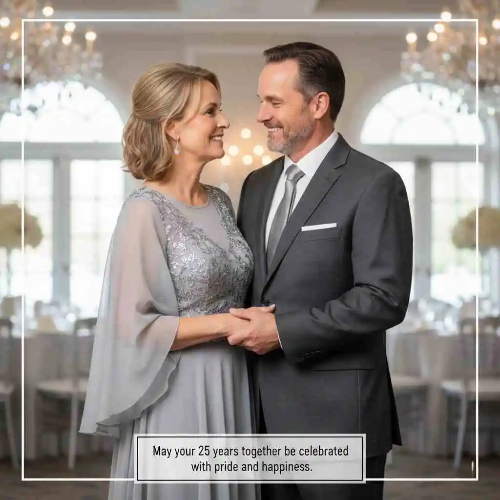 Silver Anniversary Wishes