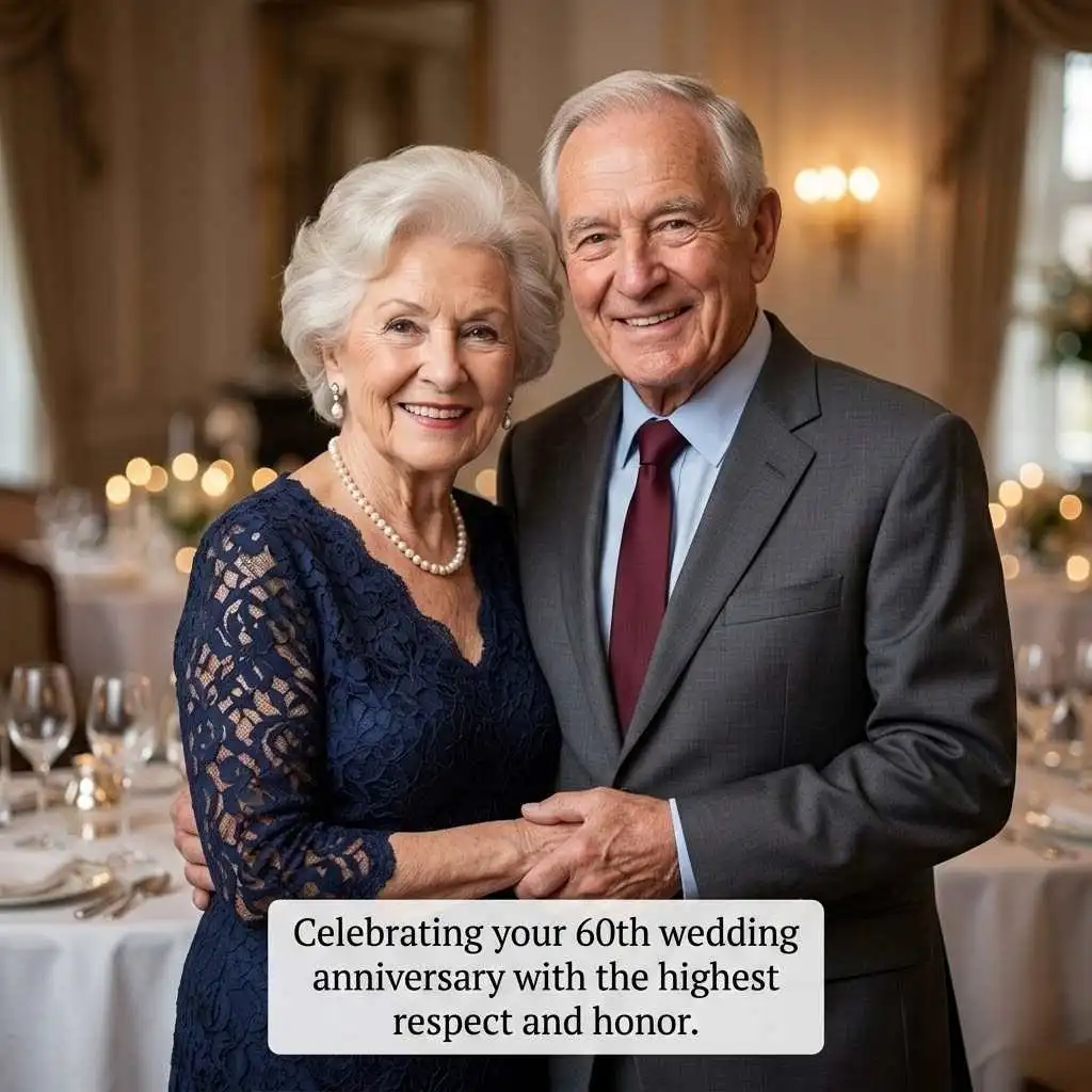 60th Wedding Anniversary Wishes From The Queen