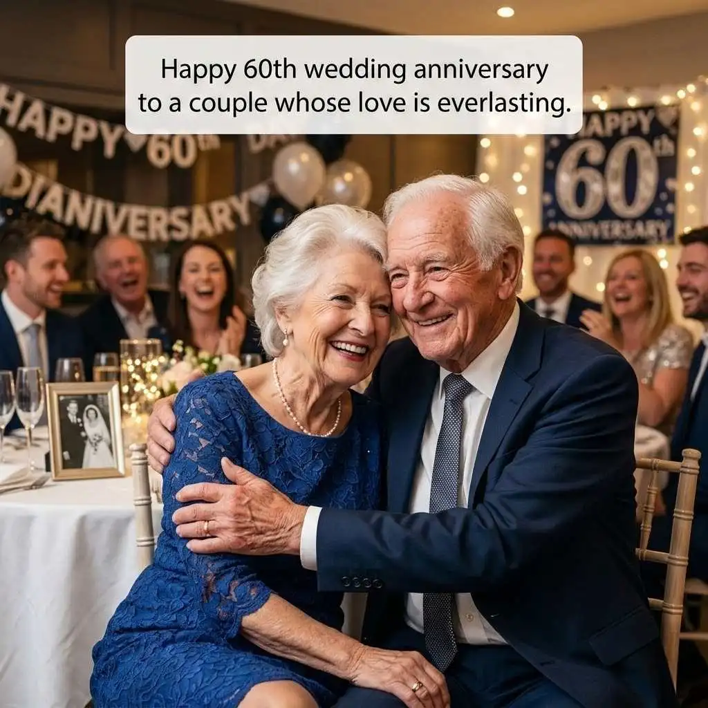 Happy 60th Wedding Anniversary