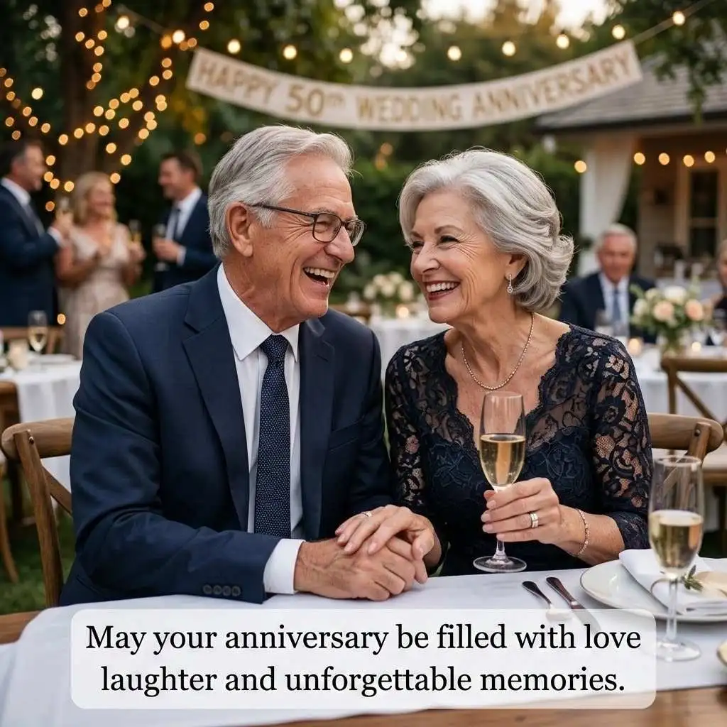 Happy 50th Wedding Anniversary Wishes