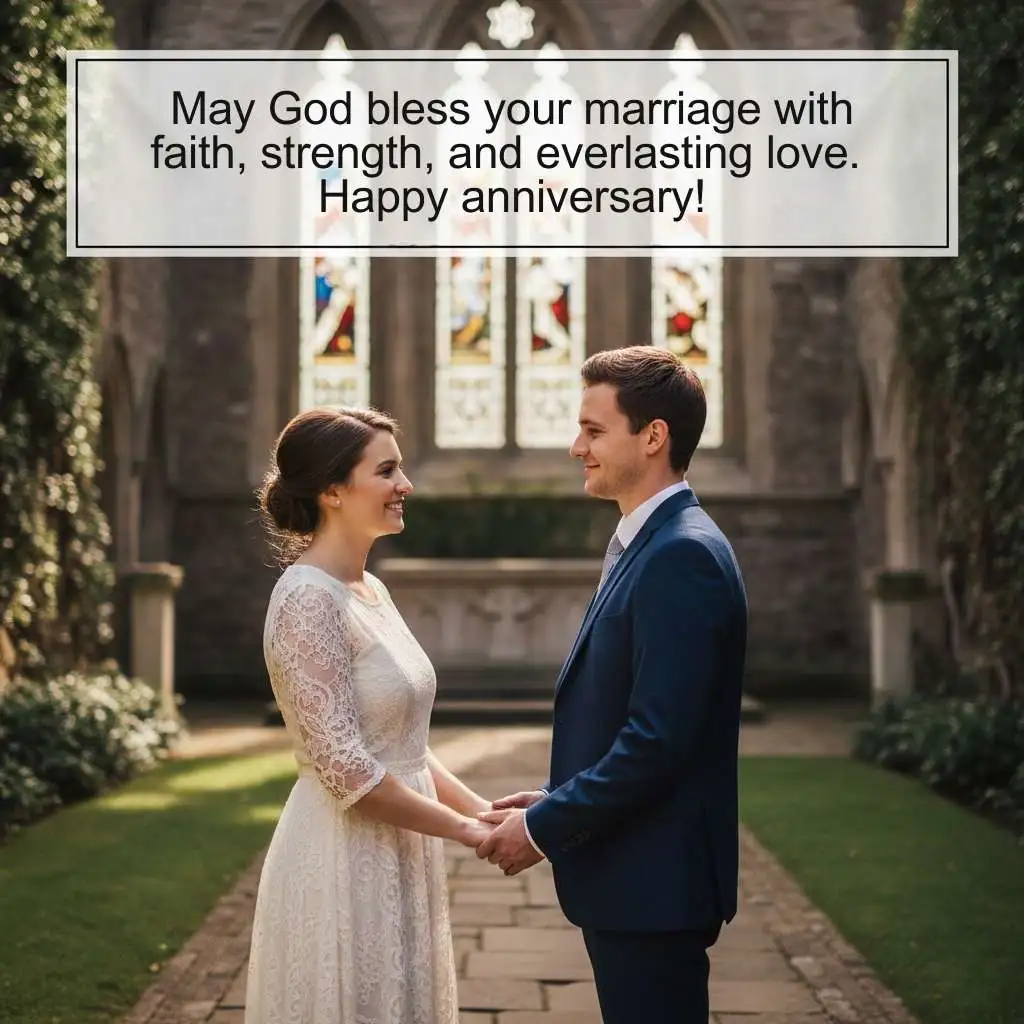 Religious Anniversary Wishes For Daughter And Son In Law