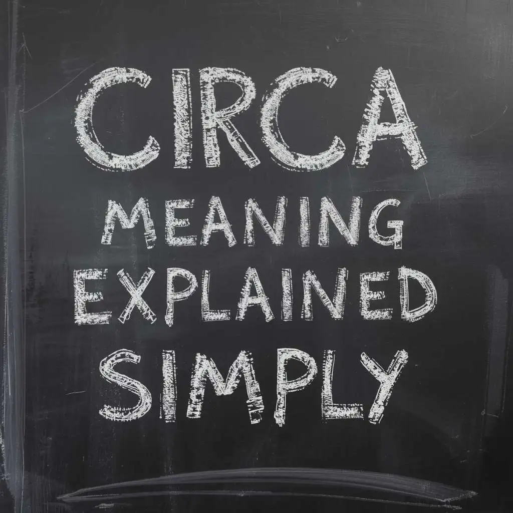 Circa Meaning Explained Simply