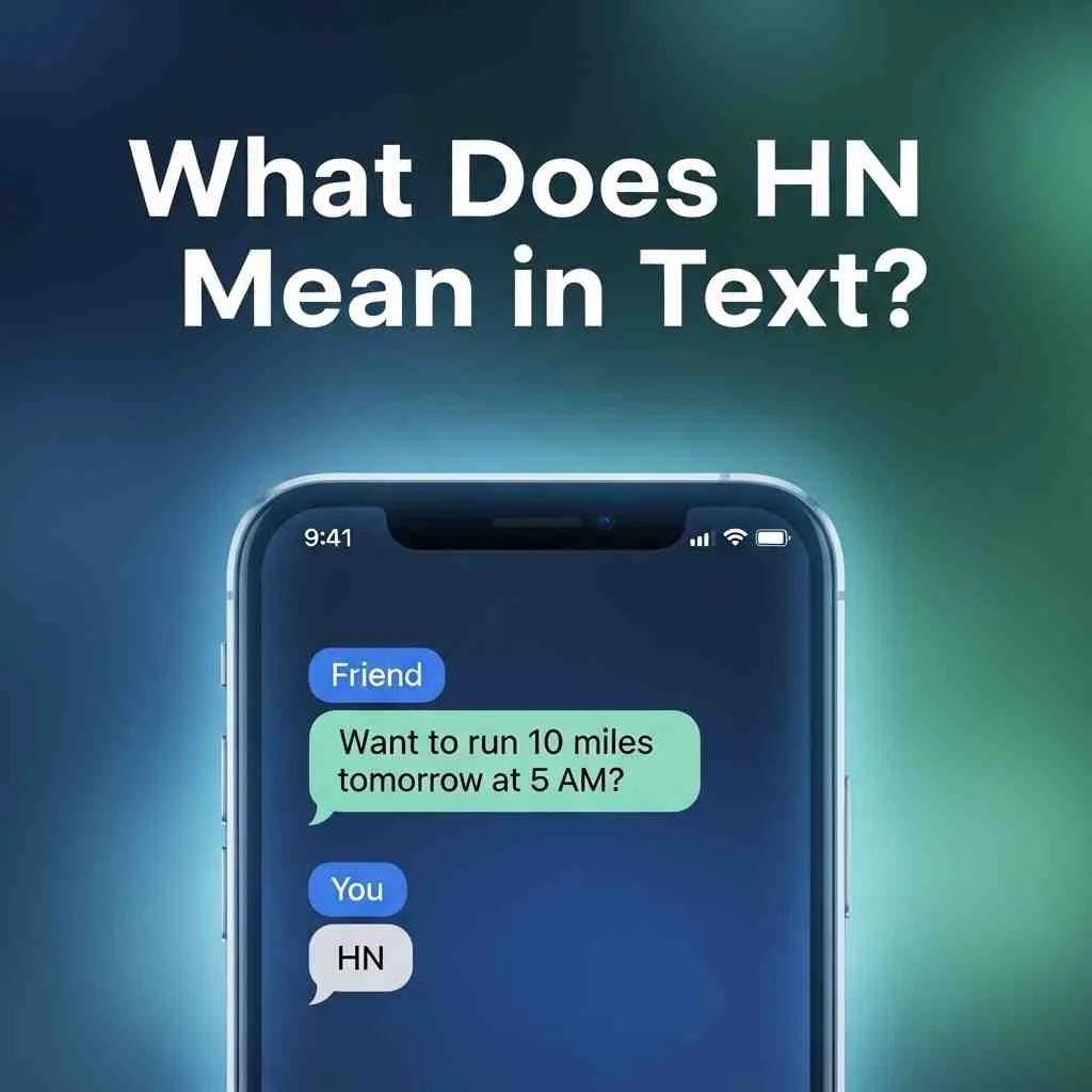 What Does HN Mean in Text