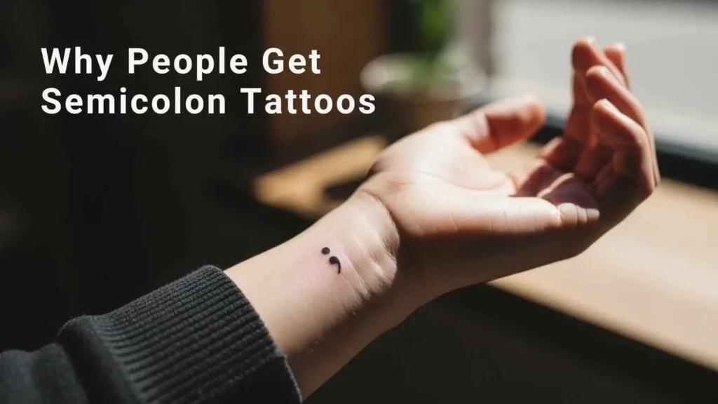 Why People Get Semicolon Tattoos