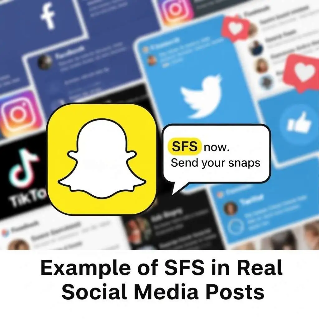 Example of SFS in Real Social Media Posts