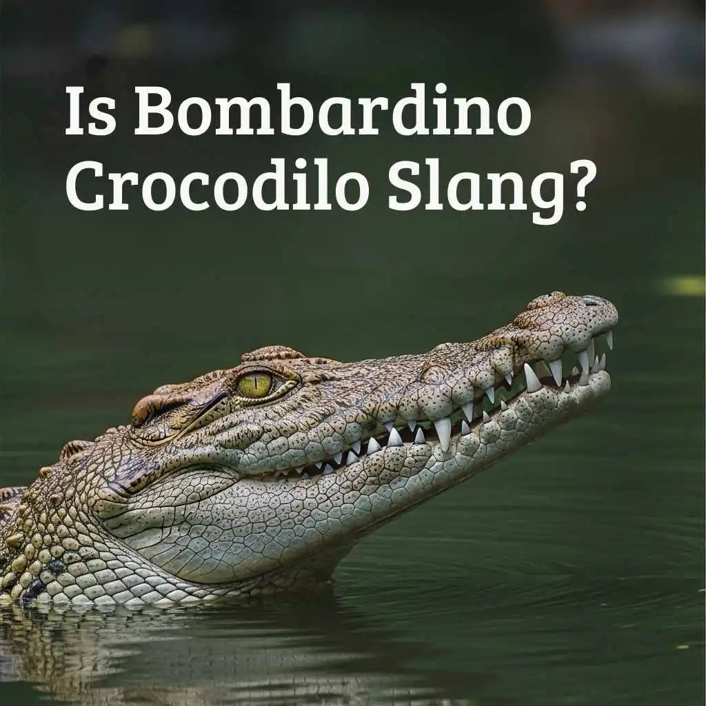Is Bombardino Crocodilo Slang