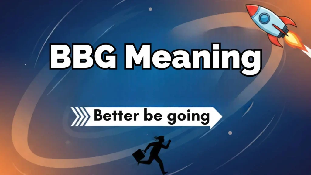 BBG Meaning