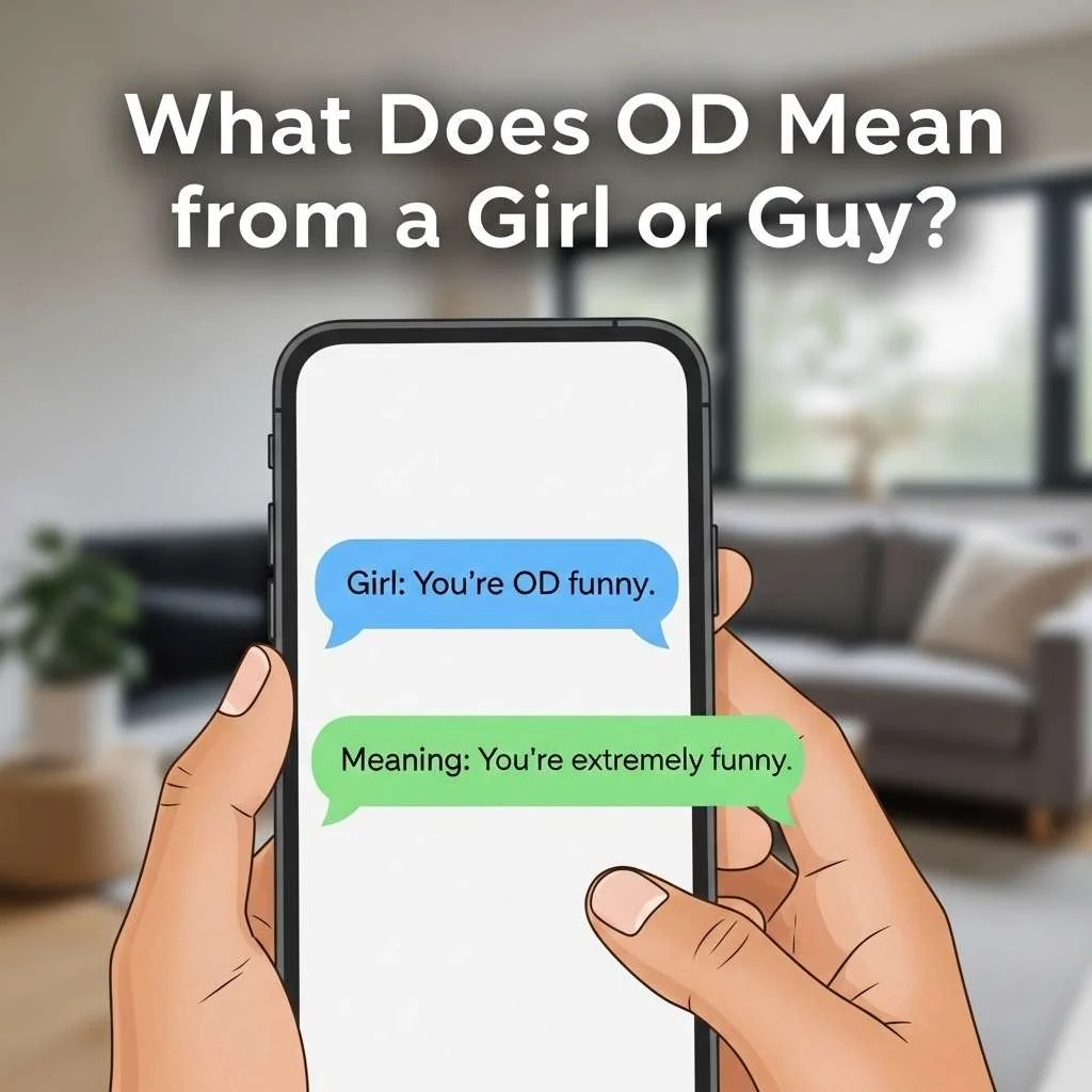 What Does OD Mean from a Girl or Guy