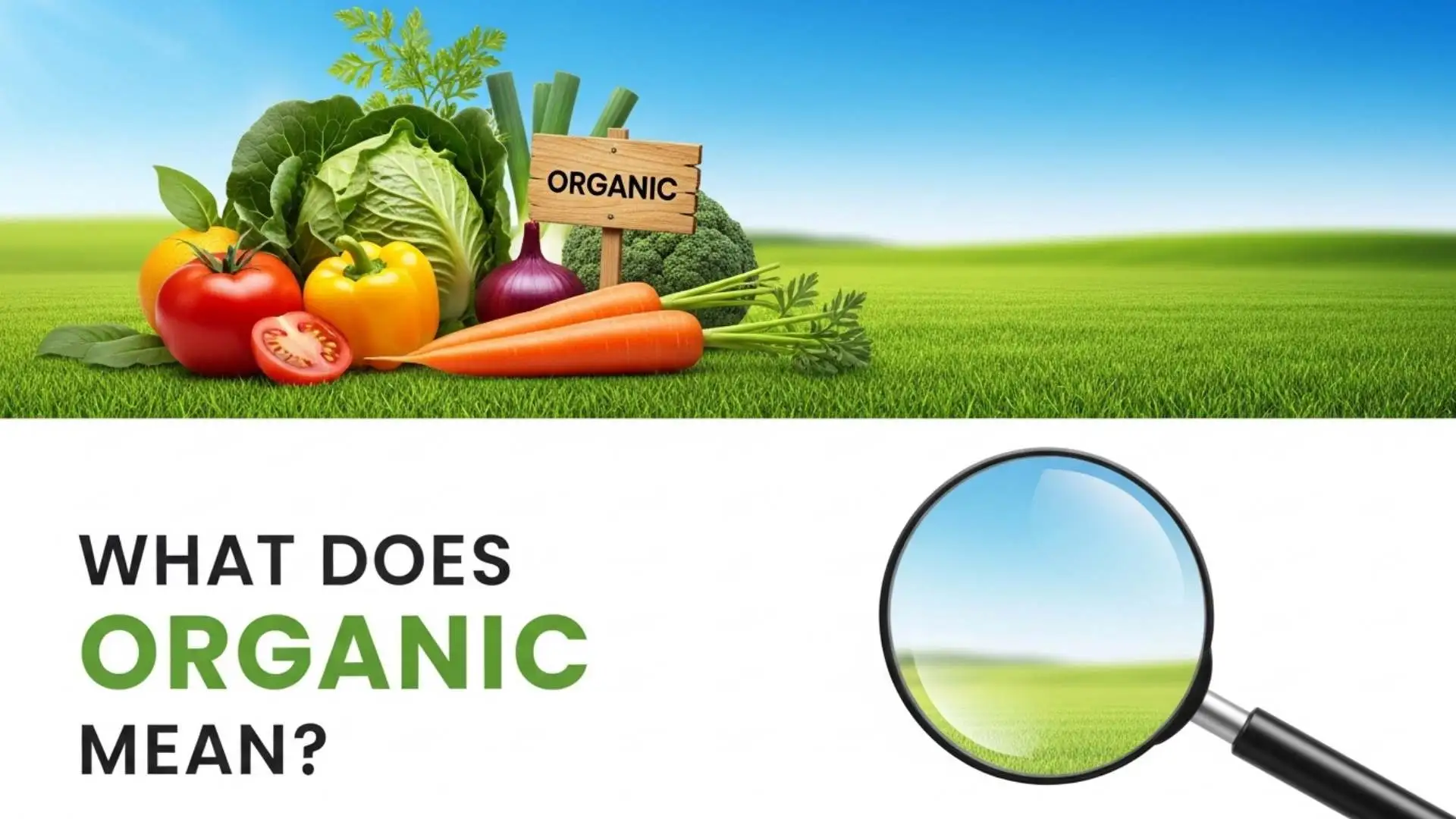 What Does Organic Mean? The Complete, No-Confusion Guide to Food, Farming, Chemistry & Marketing