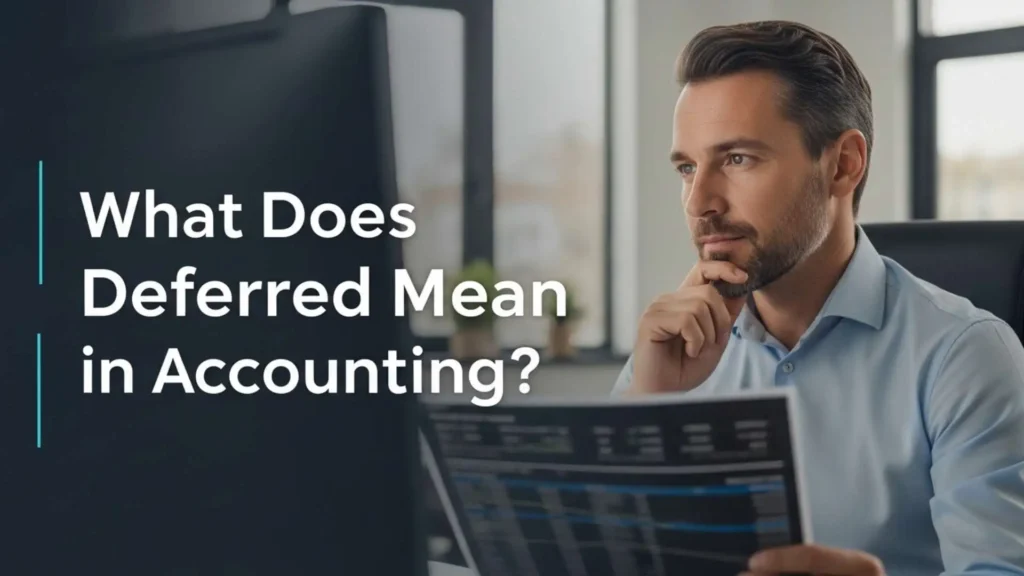What Does Deferred Mean in Accounting